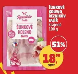Penny Market Šunkové koleno Řezníkův Talíř nabídka