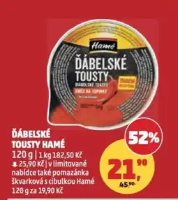 Penny Market Ďábelské tousty Hamé nabídka