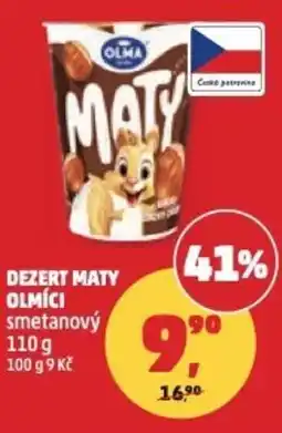 Penny Market Dezert maty olmíci smetanový nabídka