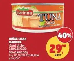 Penny Market Tuňák steak marinna nabídka