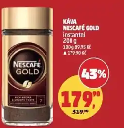 Penny Market Káva nescafé gold instantní nabídka