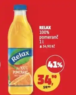 Penny Market Relax 100% pomeranč nabídka