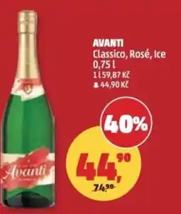 Penny Market AVANTI Classico, Rosé, Ice nabídka