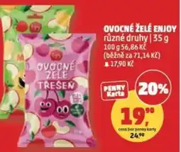Penny Market Ovocné želé enjoy nabídka
