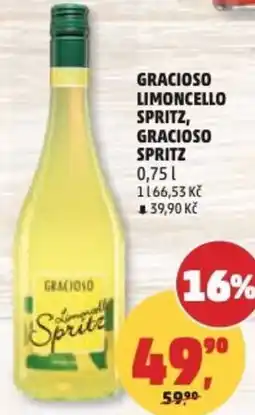 Penny Market Gracioso limoncello spritz, gracioso spritz nabídka