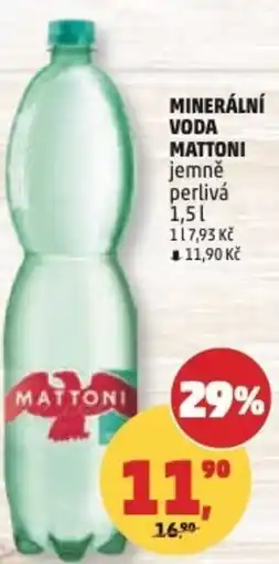 Penny Market Minerální voda mattoni nabídka