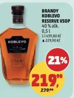 Penny Market Brandy koblevo reserve vsop nabídka