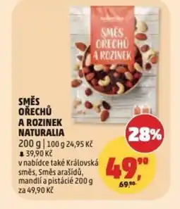 Penny Market Směs ořechů a rozinek naturalia nabídka
