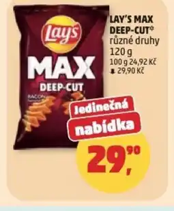 Penny Market Lay's max deep-cut nabídka