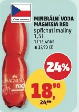 Penny Market Minerální voda magnesia red nabídka