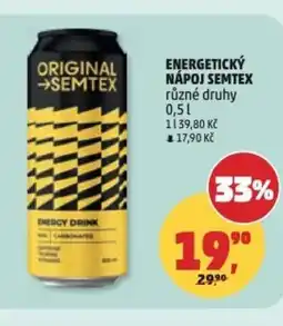 Penny Market Energetický nápoj semtex nabídka