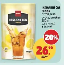 Penny Market Instantní čaj penny citron, lesní ovoce, broskev nabídka