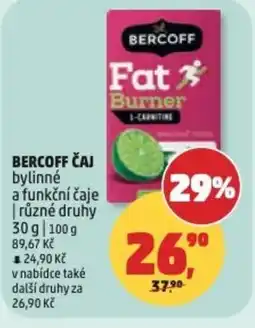 Penny Market BERCOFF Čaj bylinné a funkční čaje nabídka