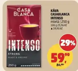 Penny Market Káva casablanca intenso mletá nabídka
