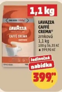 Penny Market Lavazza caffé crema zrnková nabídka
