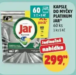 Penny Market Kapsle do myčky platinum JAR nabídka