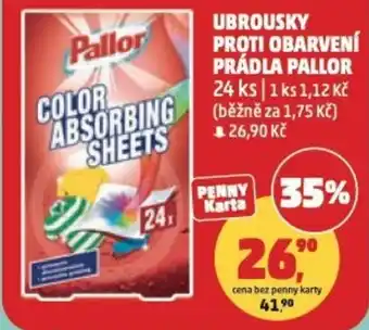 Penny Market Ubrousky proti obarvení prádla pallor nabídka