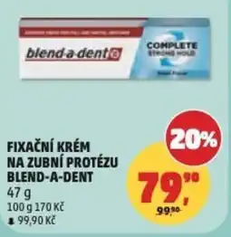 Penny Market Fixační krém na zubní protézu blend-a-dent nabídka