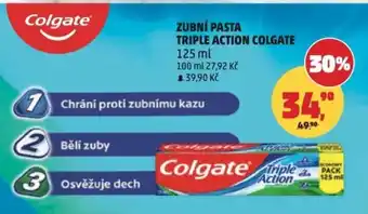 Penny Market Zubní pasta triple action colgate nabídka