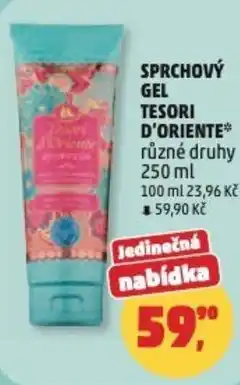 Penny Market Sprchový gel tesori d'oriente nabídka
