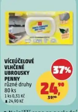 Penny Market Víceúčelové vlhčené ubrousky penny nabídka