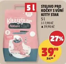 Penny Market Stelivo pro kočky s vůní kitty star nabídka