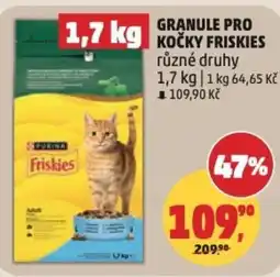 Penny Market Granule pro kočky friskies nabídka