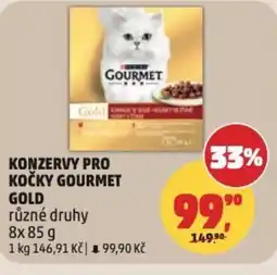 Penny Market Konzervy pro kočky gourmet nabídka