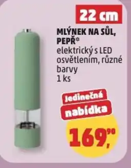 Penny Market Mlýnek na sůl, pepř nabídka