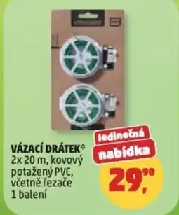 Penny Market Vázací drátek nabídka