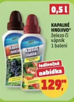 Penny Market Kapalné hnojivo železo či vápník nabídka