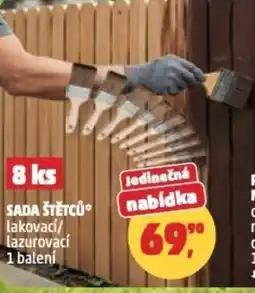 Penny Market Sada štětců lakovací lazurovací nabídka