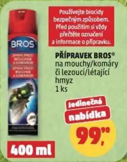 Penny Market Přípravek bros* na mouchy/komáry či lezoucí/létající hmyz nabídka