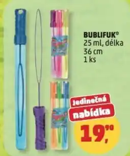 Penny Market Bublifuk délka nabídka