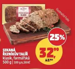 Penny Market Sekaná řezníkův talíř klasik, farmářská nabídka