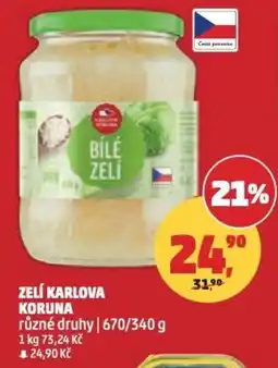 Penny Market Zelí karlova koruna nabídka
