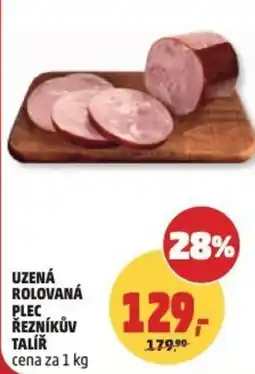 Penny Market Uzená rolovaná plec řezníkův talíř nabídka