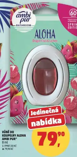 Penny Market Vůně do koupelny aloha ambi pur nabídka