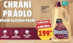 Penny Market Gel na praní WOOLITE colors nabídka