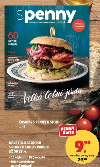 Penny Market Časopis s penny u stolu nabídka