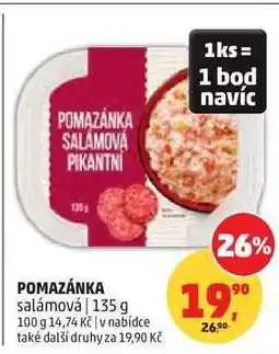 Penny Market Pomazánka salámová nabídka
