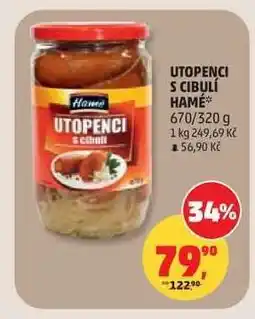 Penny Market Utopenec s cibulí Hamé nabídka