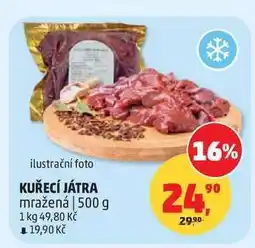 Penny Market KUŘECÍ JÁTRA mražená nabídka