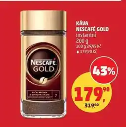 Penny Market Káva NESCAFÉ GOLD instantní 200 g nabídka