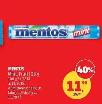 Penny Market MENTOS nabídka