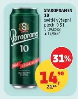 Penny Market Staropramen 10 nabídka