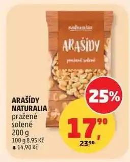 Penny Market ARAŠÍDY NATURALIA nabídka