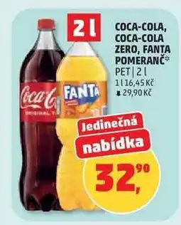 Penny Market Coca Cola, Coca Cola Zero, Fanta pomeranč nabídka