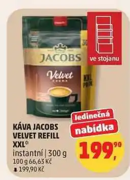 Penny Market KÁVA JACOBS VELVET REFILL XXL nabídka