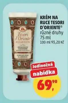 Penny Market Krém na ruce Tesori d'Oriente nabídka
